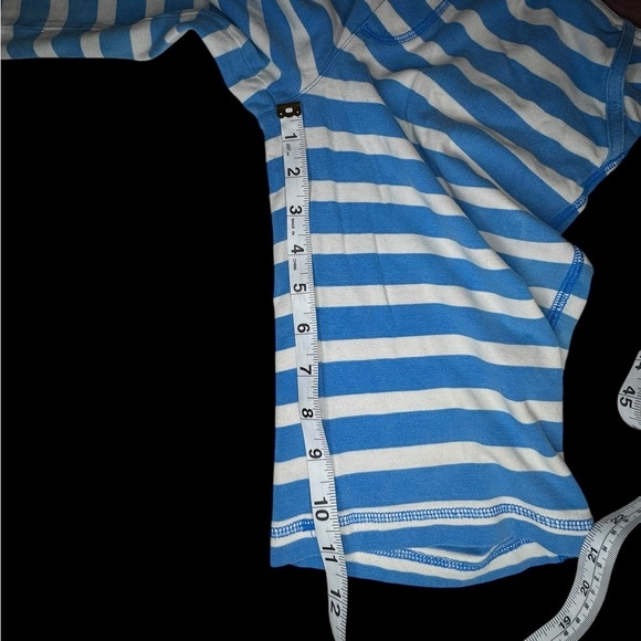 Mini Boden blue and white striped shorts 10 k38 - Picture 3 of 5